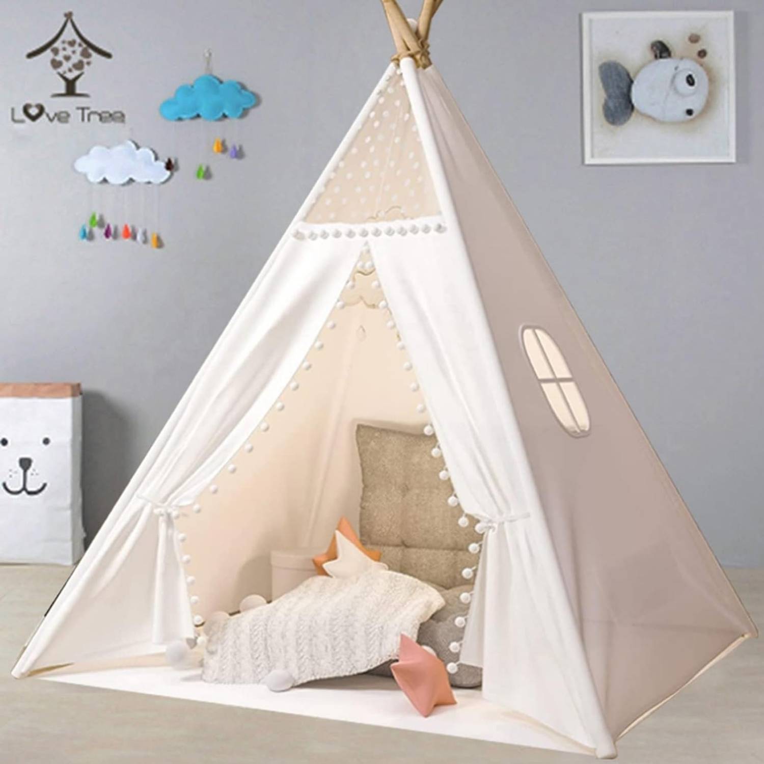 Kids Teepee Play Tent: image 3