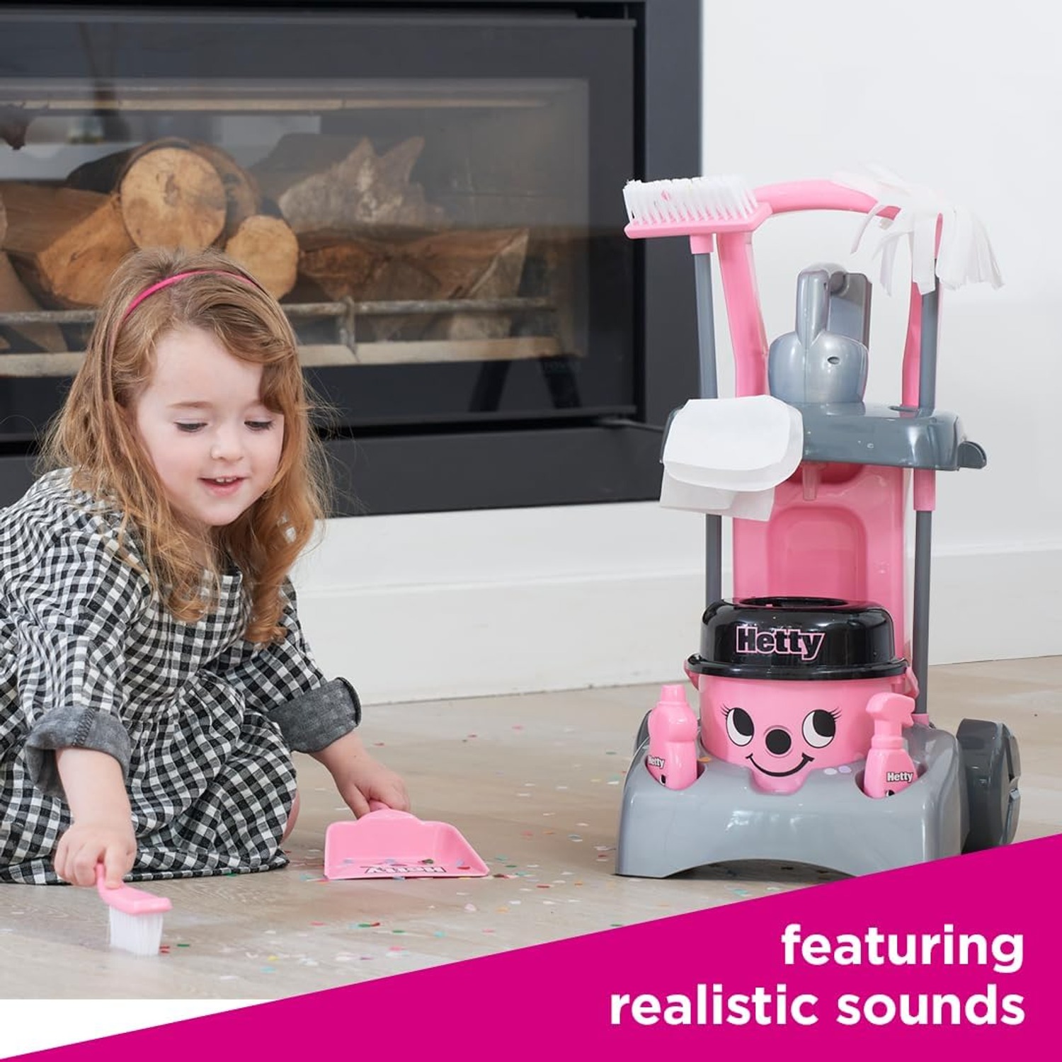 Kids Cleaning Trolley Set: image 4
