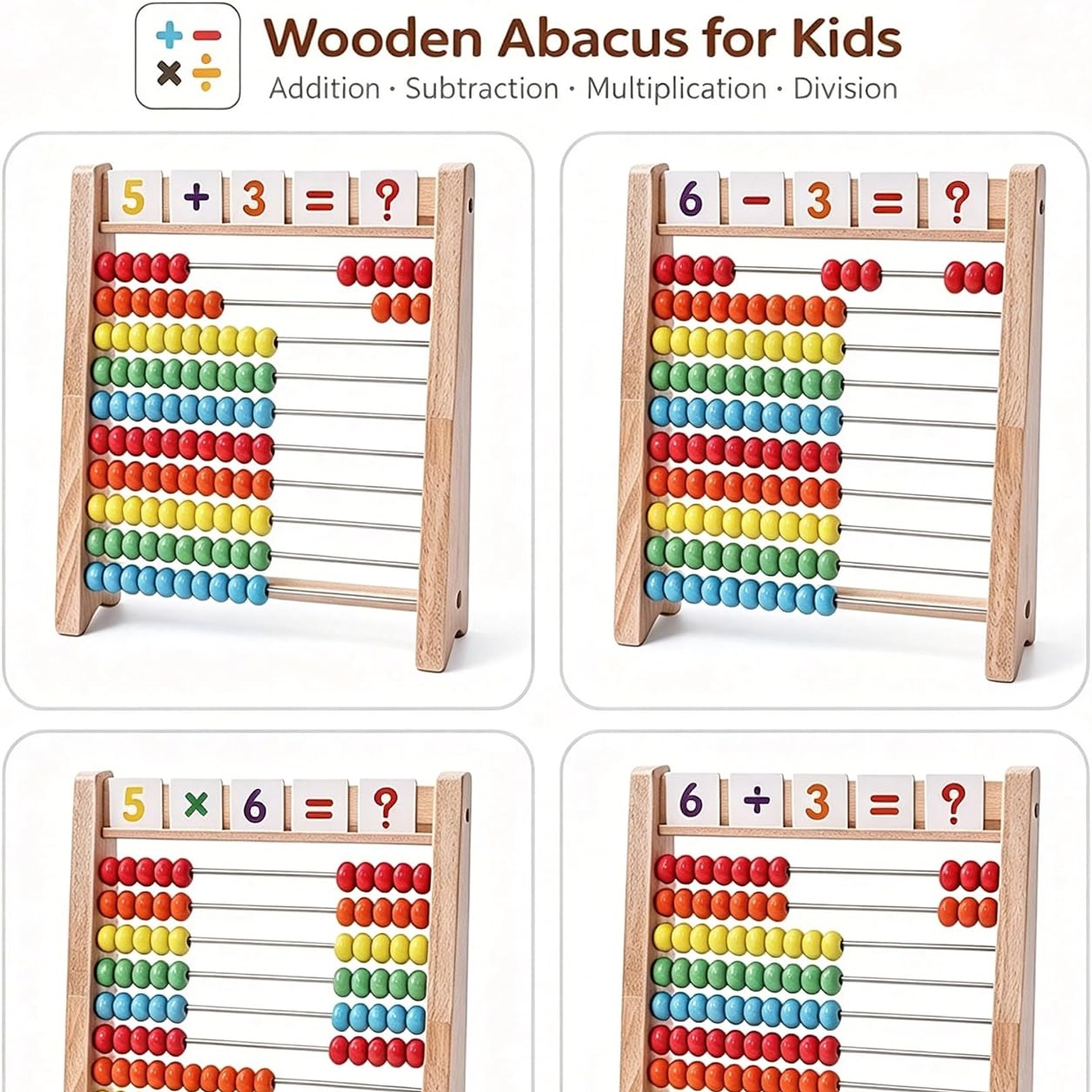 Wooden Abacus for Kids