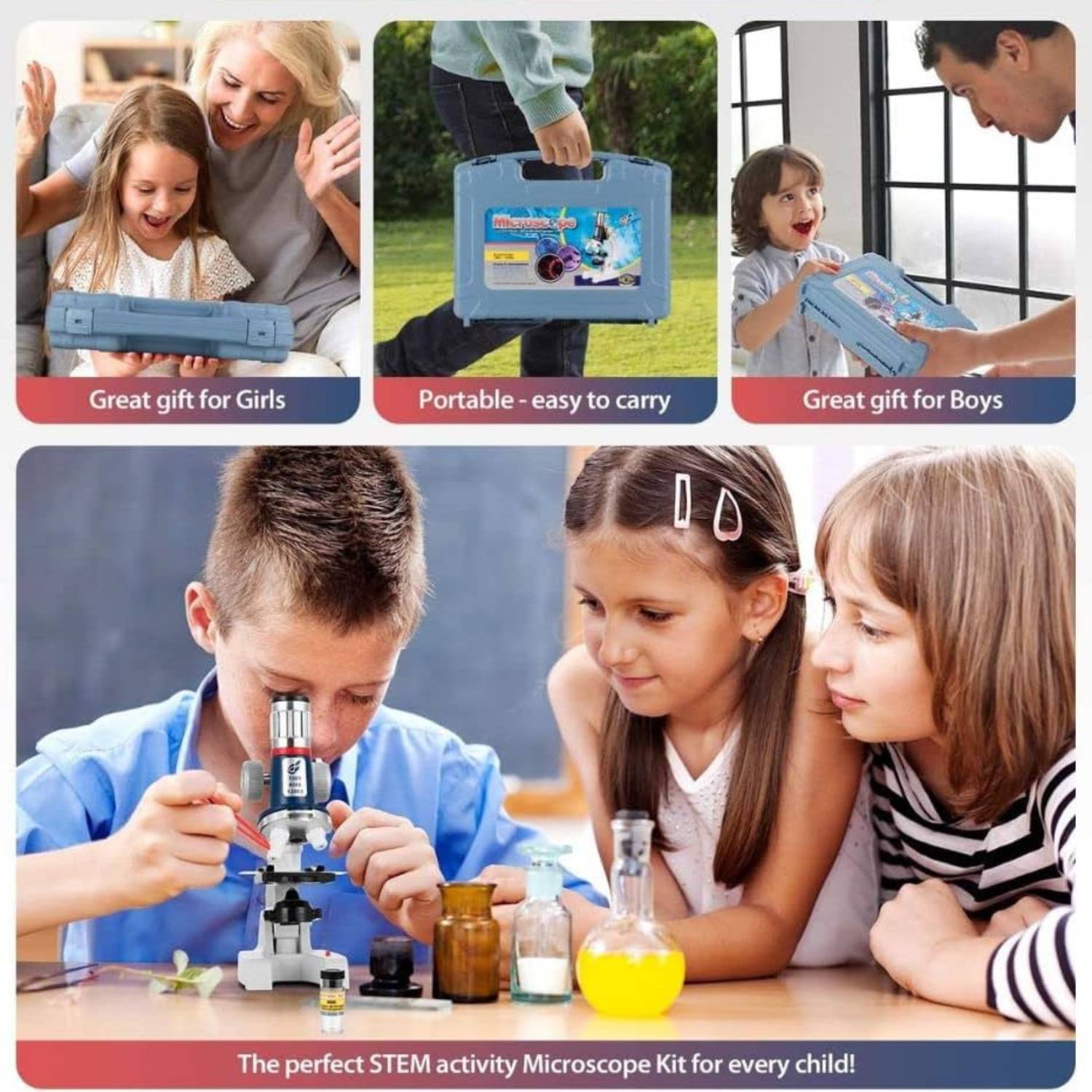 Kids Microscope Kit