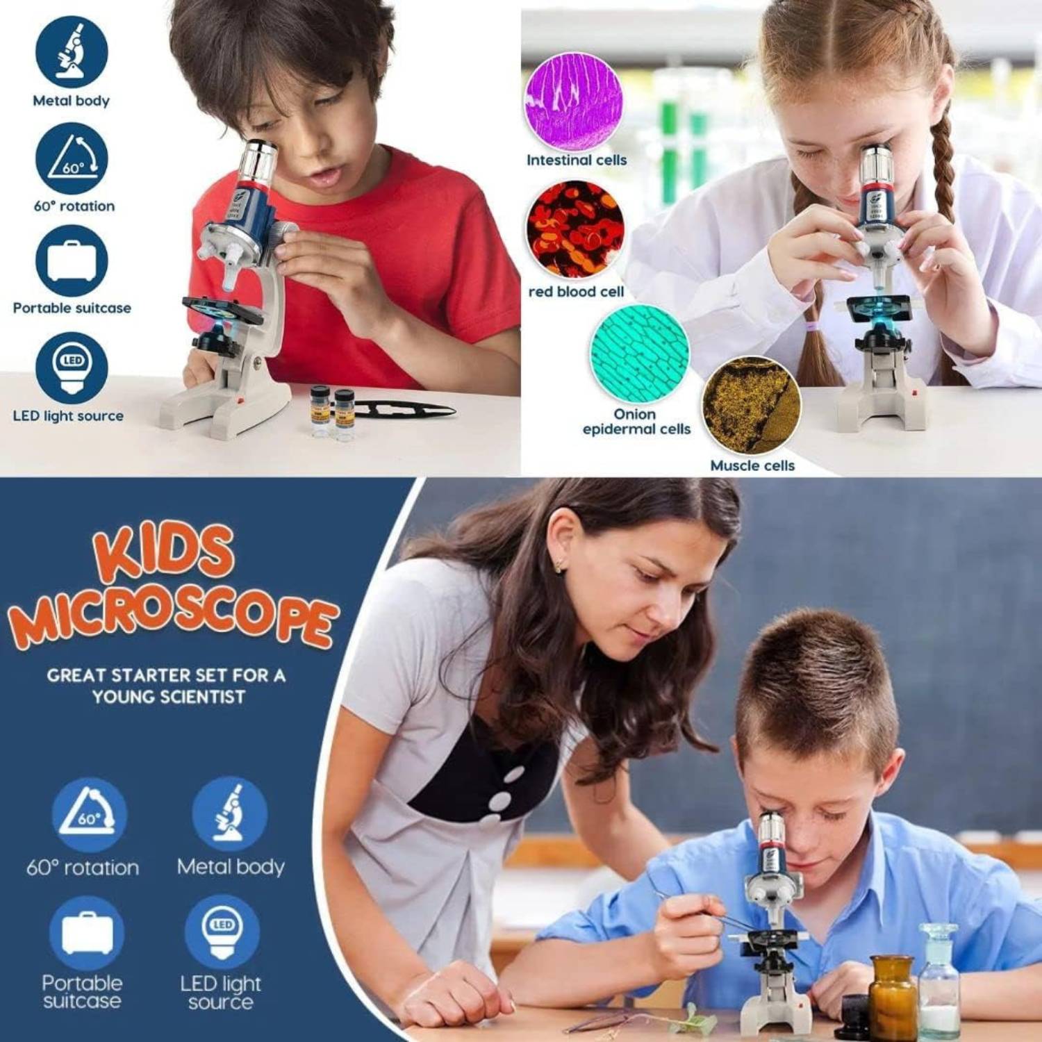 Kids Microscope Kit